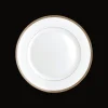 Accessoires Thé Et Café|Assiettes*Christofle Assiette à dessert en porcelaine finition platine