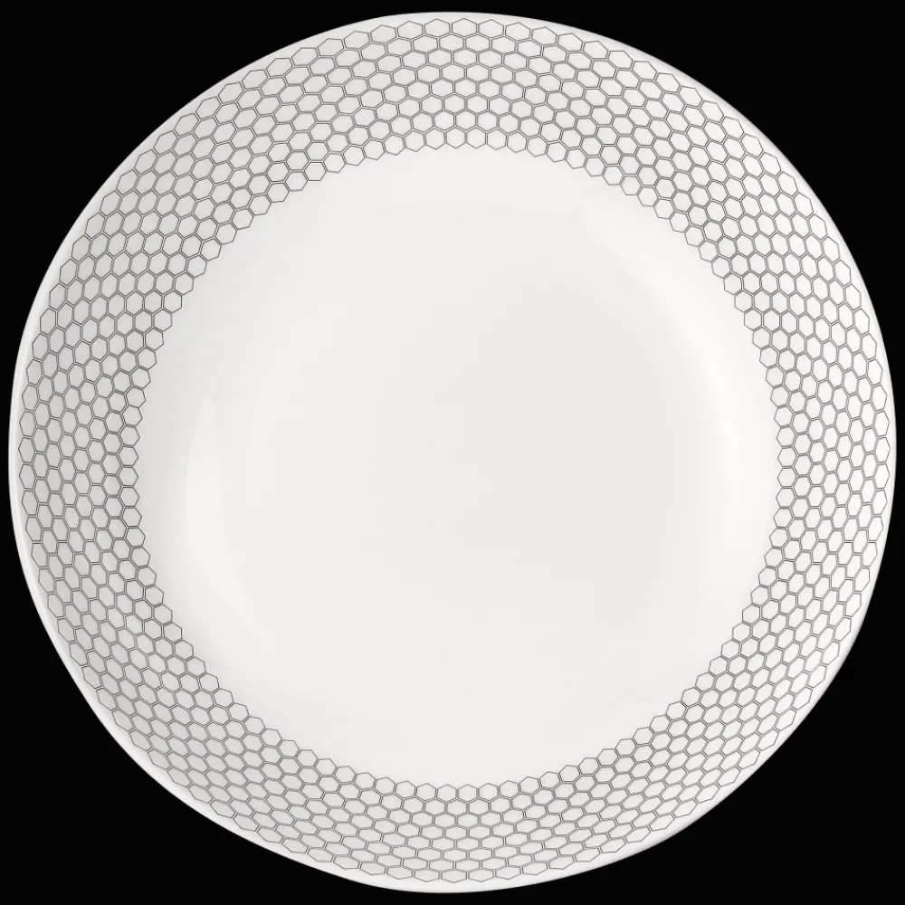 Assiettes*Christofle Assiette creuse à calotte en porcelaine
