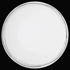 Assiettes*Christofle Assiette plate américaine Vertigo Porcelaine