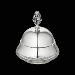 Accessoires De Table|Accessoires Thé Et Café*Christofle Beurrier individuel en métal argenté