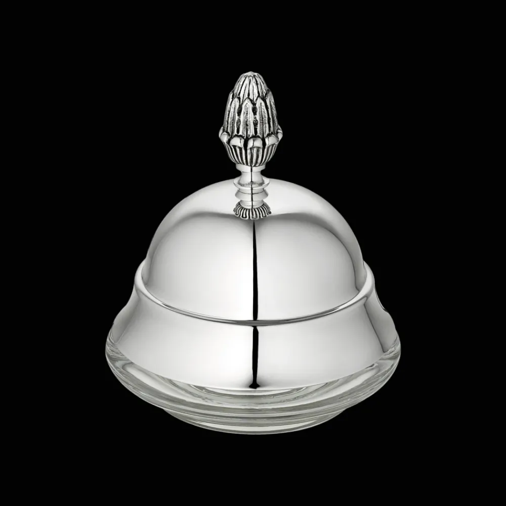 Accessoires De Table|Accessoires Thé Et Café*Christofle Beurrier individuel en métal argenté