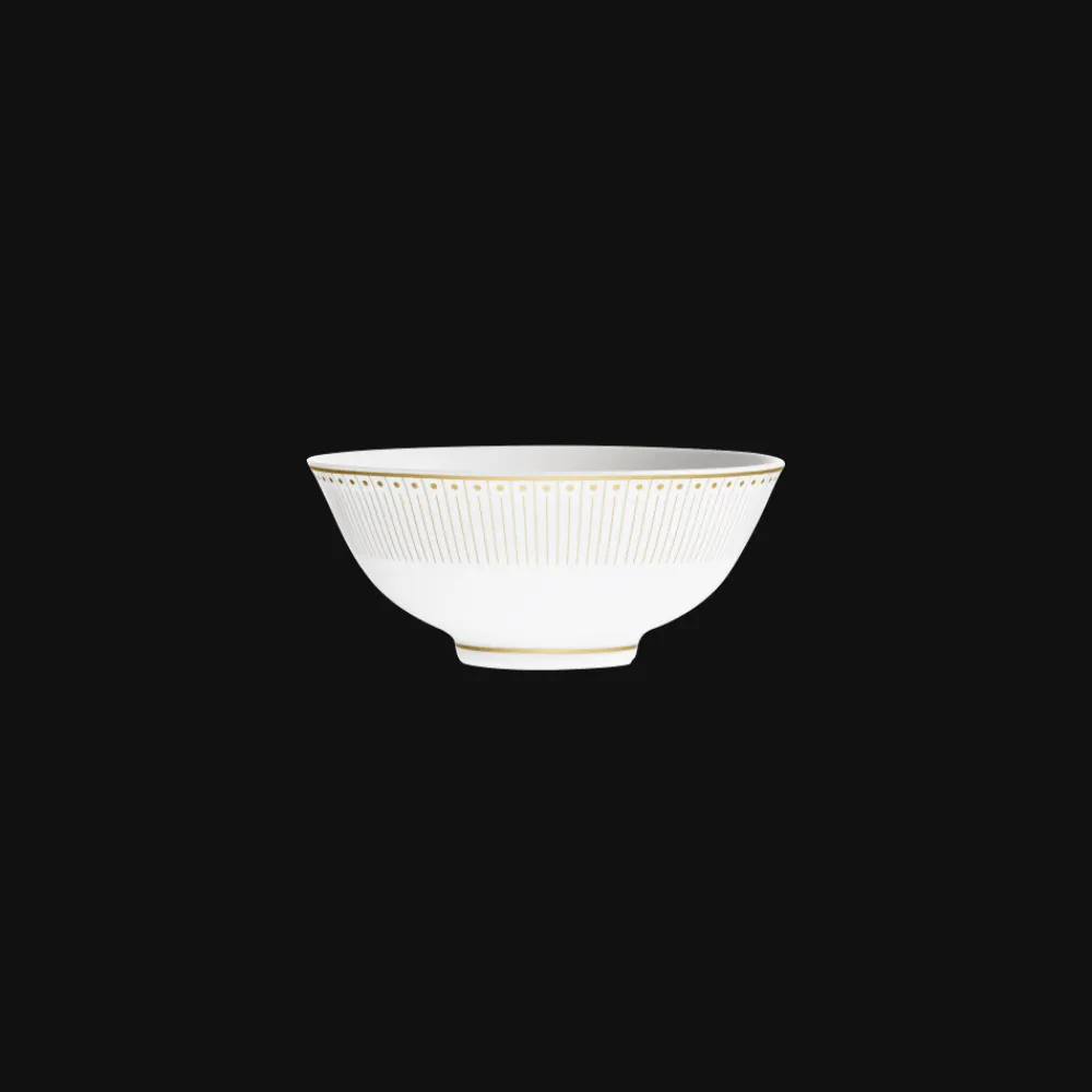Services Asiatiques|Tasses Et Bols*Christofle Bol à riz en porcelaine finition Or