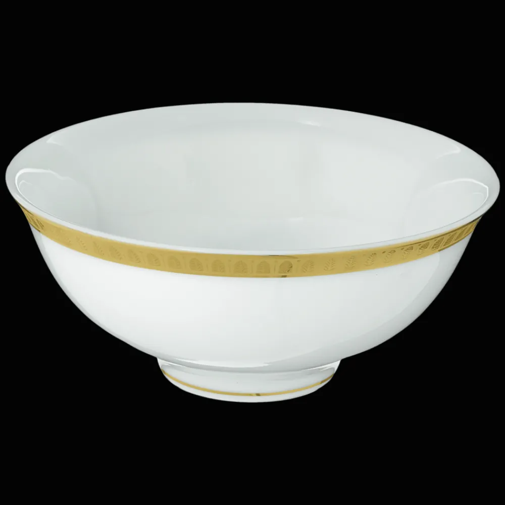 Services Asiatiques|Tasses Et Bols*Christofle Bol à soupe en porcelaine finition Or