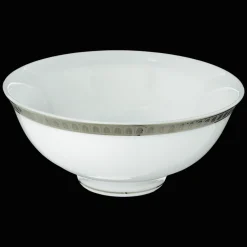 Services Asiatiques|Tasses Et Bols*Christofle Bol à soupe en porcelaine finition platine