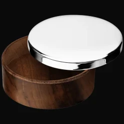 Boîtes*Christofle Boîte petit modèle en bois et métal argenté