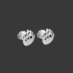 Boucles D’Oreilles Femme*Christofle Boucles d'Oreilles en Argent Massif Rhodié