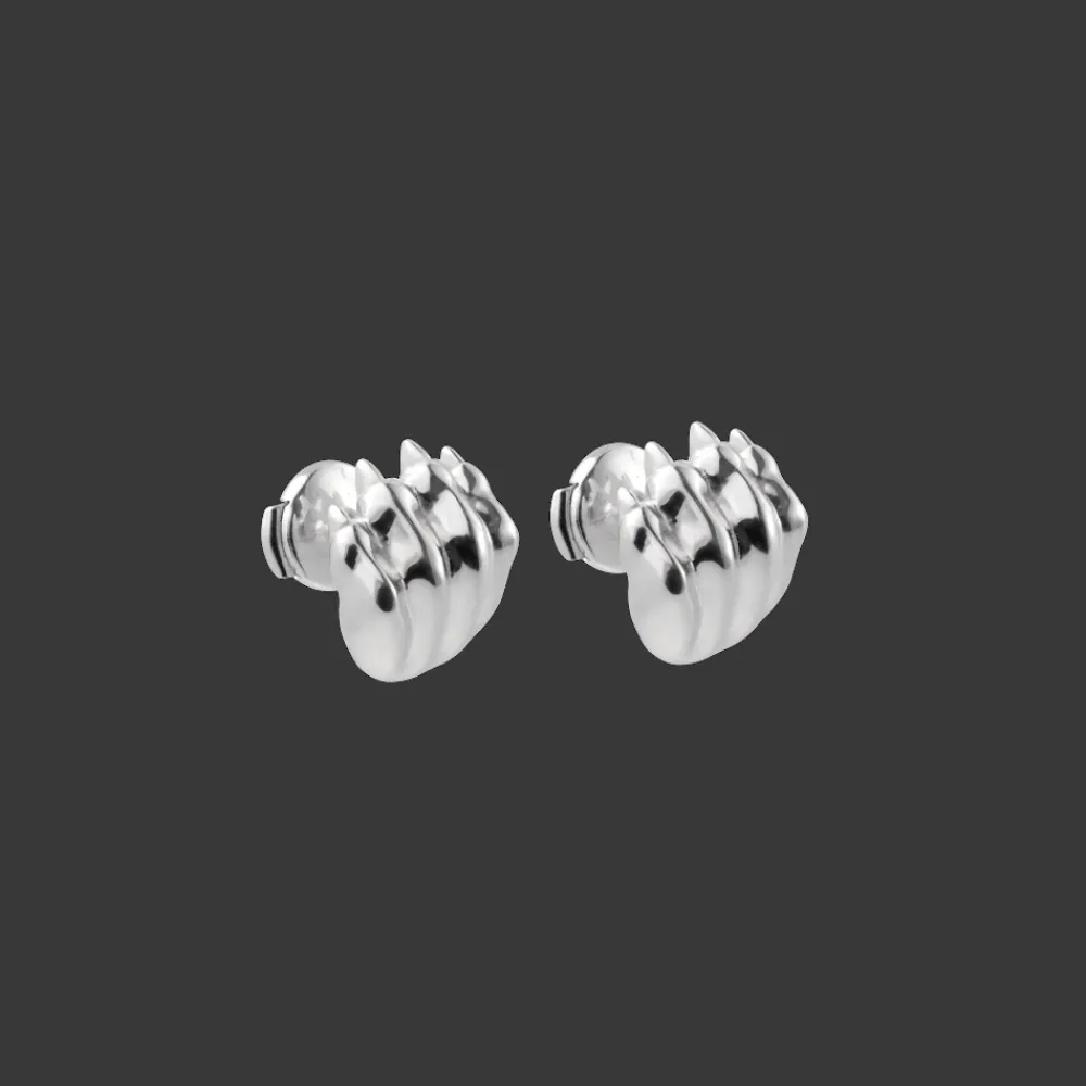 Boucles D’Oreilles Femme*Christofle Boucles d'Oreilles en Argent Massif Rhodié