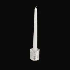 Bougeoirs Et Photophores*Christofle Bougeoir Flambeau en métal argenté