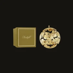 Décorations De Noël|Petite Décoration*Christofle Boule de Noël millésimée Dorée en métal argenté - Edition 2024