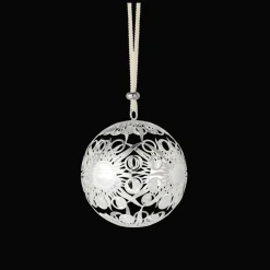 Décorations De Noël|Petite Décoration*Christofle Boule de Noël millésimée en métal argenté - Edition 2023