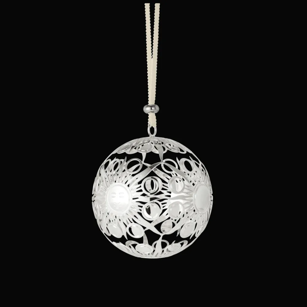Décorations De Noël|Petite Décoration*Christofle Boule de Noël millésimée en métal argenté - Edition 2023