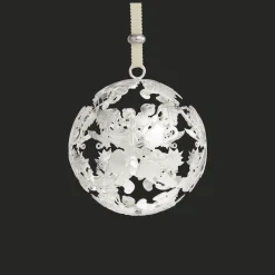Décorations De Noël|Petite Décoration*Christofle Boule de Noël millésimée en métal argenté - Edition 2024