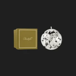 Décorations De Noël|Petite Décoration*Christofle Boule de Noël millésimée en métal argenté - Edition 2024