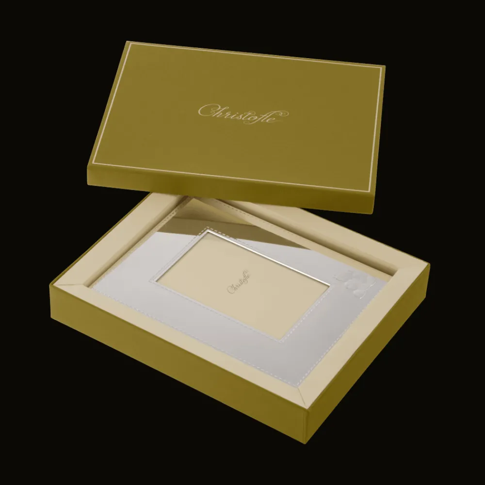 Cadeaux Personnalisables|Cadeaux Enfants*Christofle Cadre à photo argenté - pour photo de 10 x 15 cm