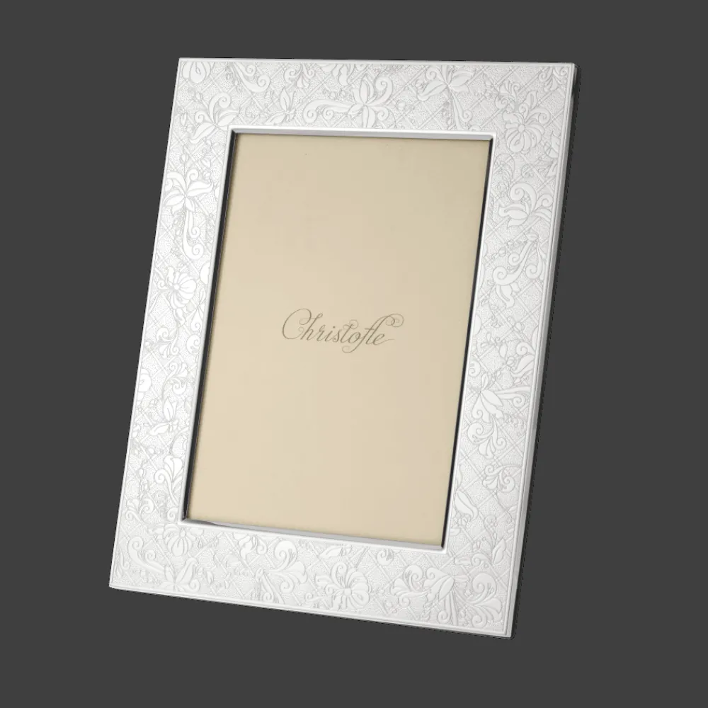 Cadeaux Personnalisables|Cadres À Photo*Christofle Cadre à photo argenté - pour photo de 13 x 18 cm