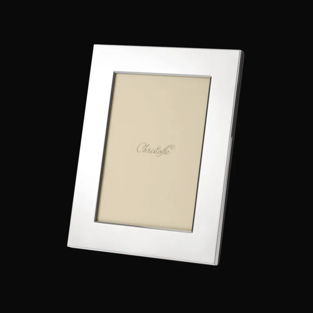 Cadeaux Personnalisables|Cadeaux Personnalisés*Christofle Cadre à photo argenté - pour photo de 9 x 13 cm