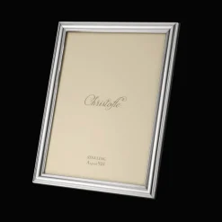 Cadeaux Personnalisables|Cadres À Photo*Christofle Cadre à photo en argent massif - pour photo de 18 x 24 cm