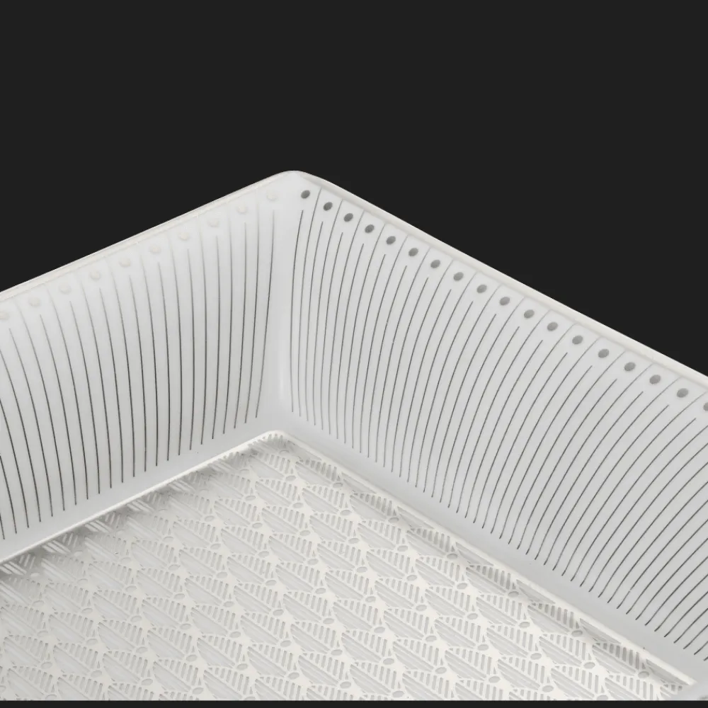 Plateaux Et Vide-Poches*Christofle Coffret Vide-poche en porcelaine finition Platine