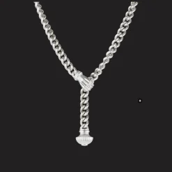 Colliers Et Pendentifs Femme*Christofle Collier en Argent Massif Rhodié