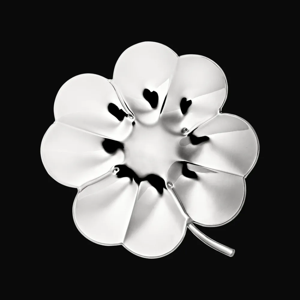 Décorations Enfants|Petite Décoration*Christofle Coupelle Trèfle à 4 feuilles en métal argenté