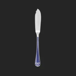 Couteaux Et Portes-Couteaux*Christofle Couteau à poisson en métal argenté - Bleu Marbré
