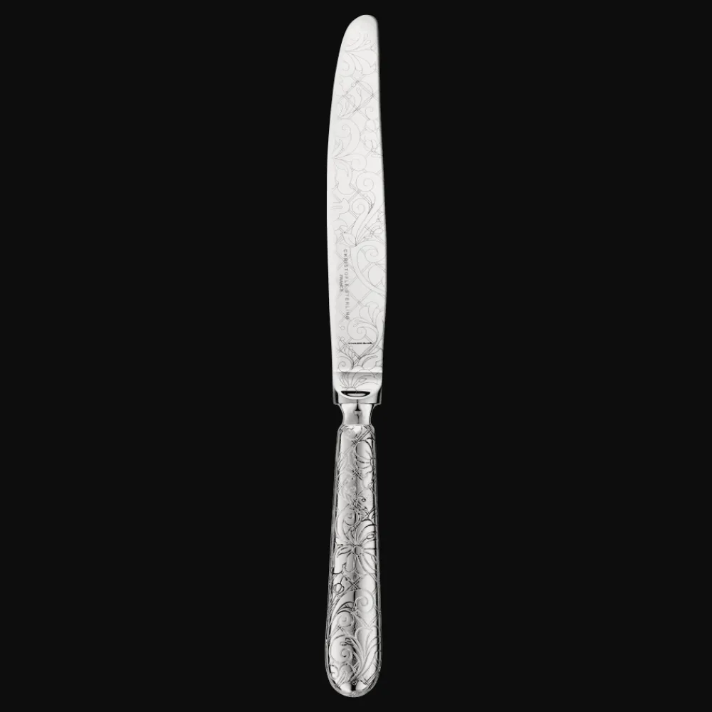 Couteaux Et Portes-Couteaux*Christofle Couteau de table en argent massif
