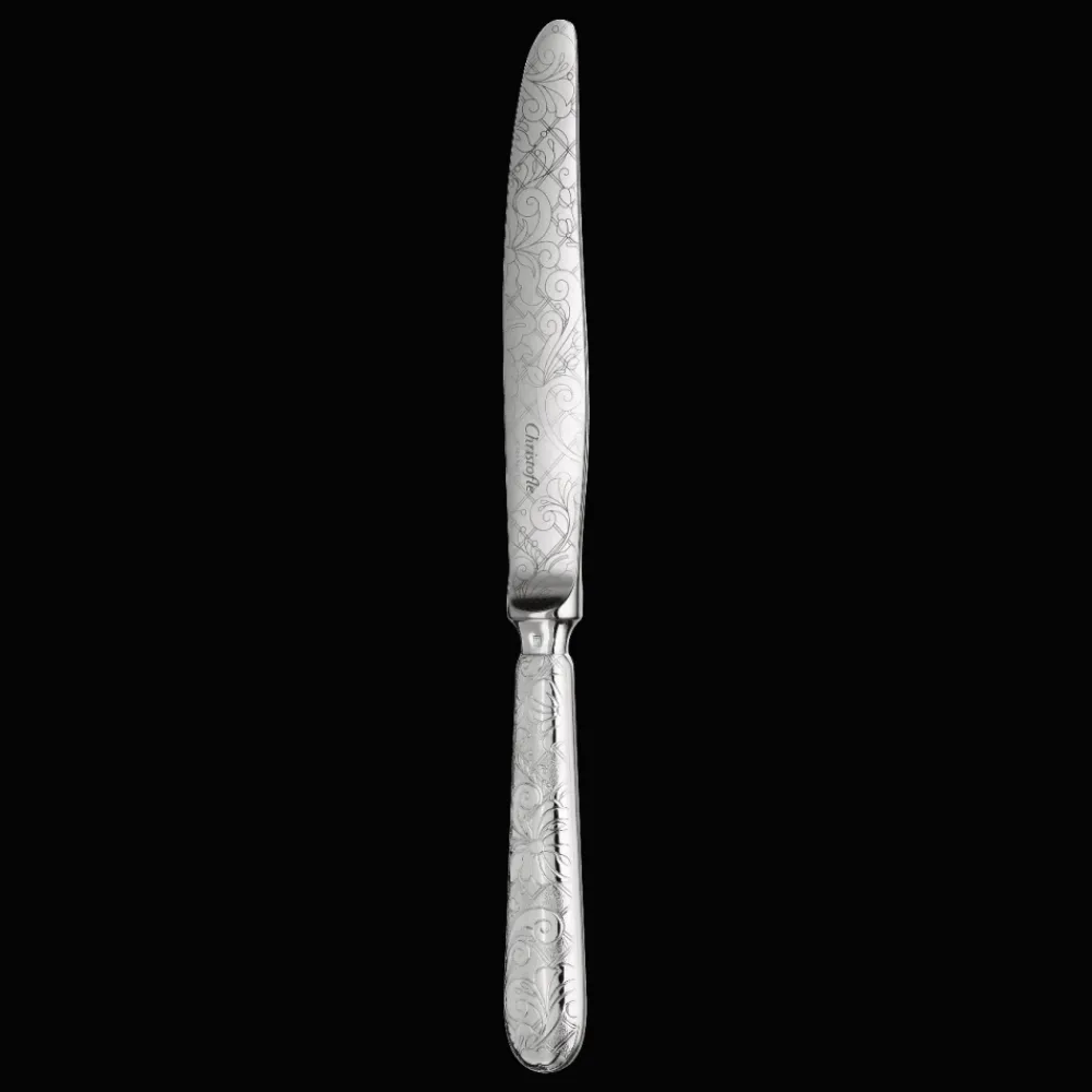 Couteaux Et Portes-Couteaux*Christofle Couteau de table en argent massif