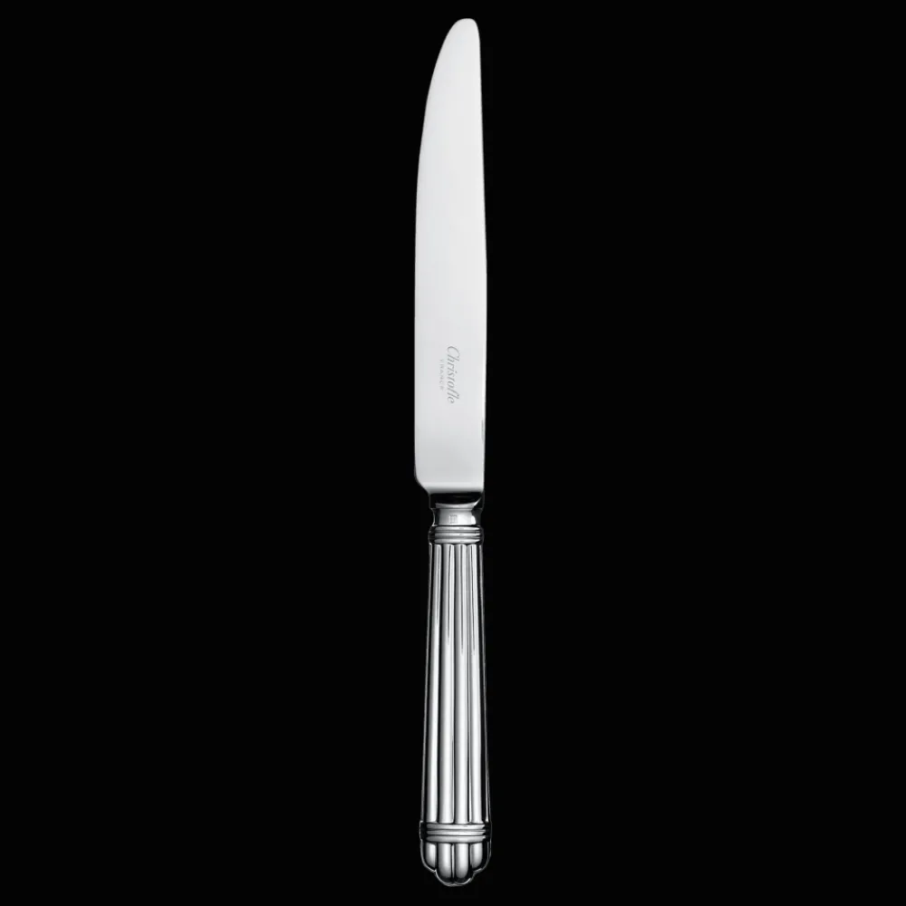 Couteaux Et Portes-Couteaux*Christofle Couteau de table en argent massif