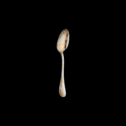 Cuillères*Christofle Cuillère à café en métal argenté - dorure partielle