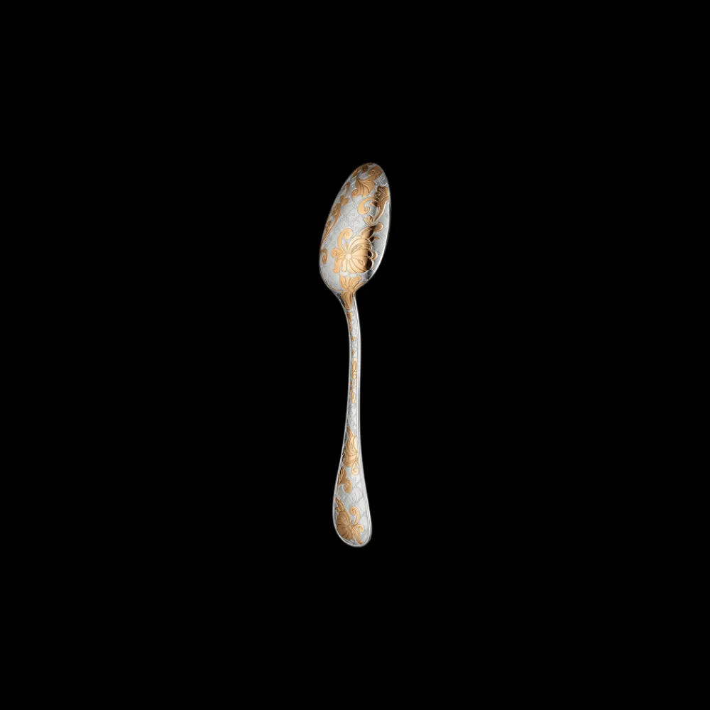 Cuillères*Christofle Cuillère à café en métal argenté - dorure partielle