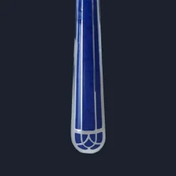 Cuillères*Christofle Cuillère à dessert / entrée en métal argenté - Bleu marbré