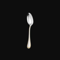 Cuillères*Christofle Cuillère à dessert en métal argenté - dorure partielle