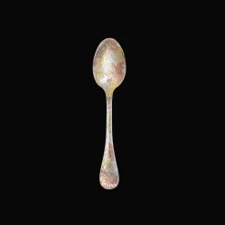 Cuillères*Christofle Cuillère à dessert/entrée en métal argenté - dorure partielle deux ors