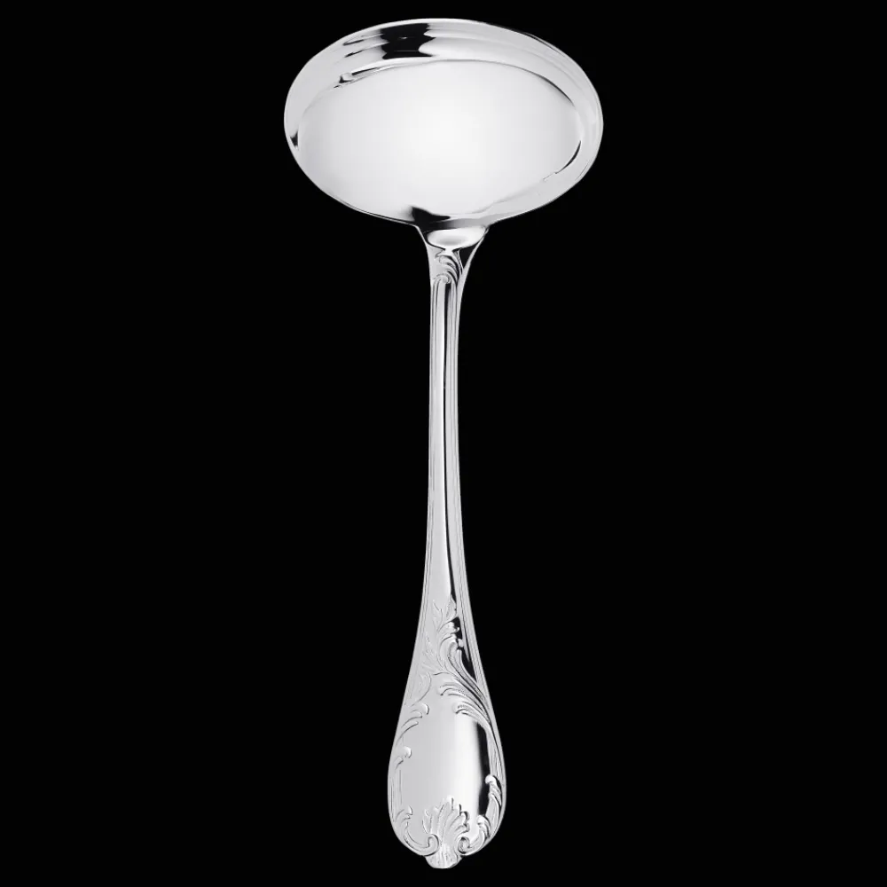 Couverts De Service|Cuillères*Christofle Cuillère à sauce en métal argenté