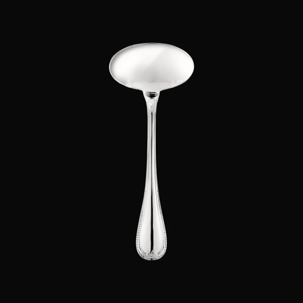 Couverts De Service|Cuillères*Christofle Cuillère à sauce en métal argenté