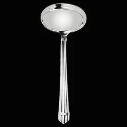 Couverts De Service|Cuillères*Christofle Cuillère à sauce en métal argenté