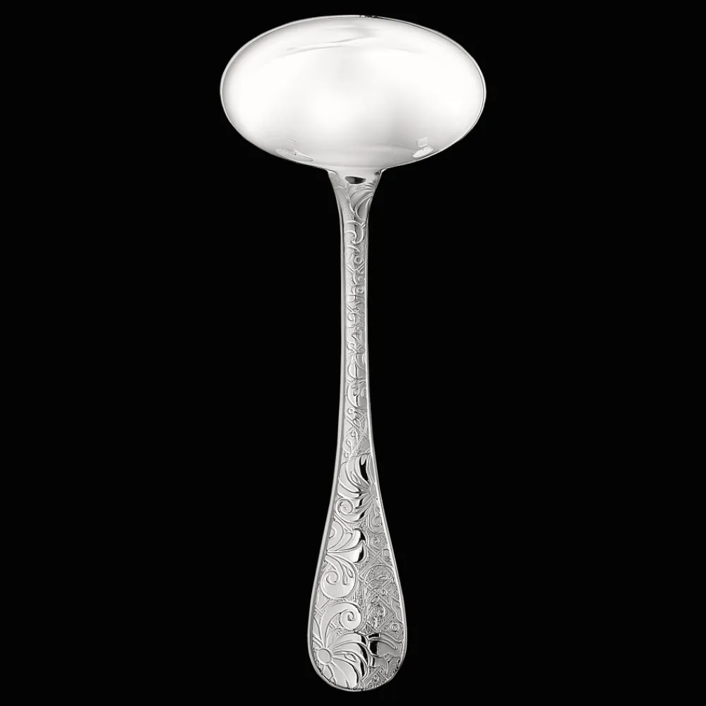 Couverts De Service|Cuillères*Christofle Cuillère à sauce en métal argenté