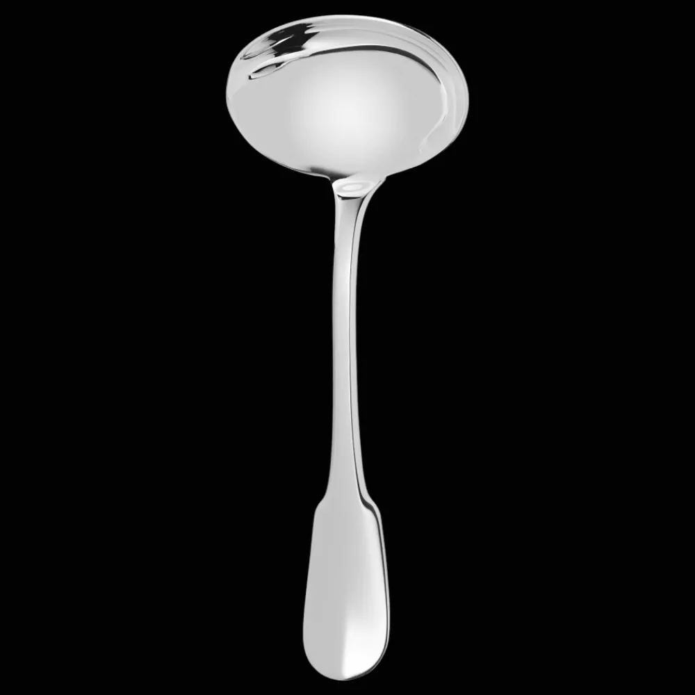 Couverts De Service|Cuillères*Christofle Cuillère à sauce en métal argenté