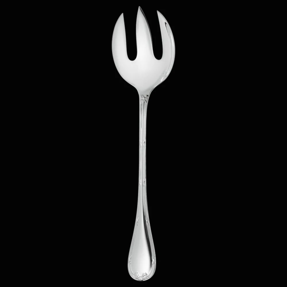 Couverts De Service|Cuillères*Christofle Cuillère à servir la salade en métal argenté