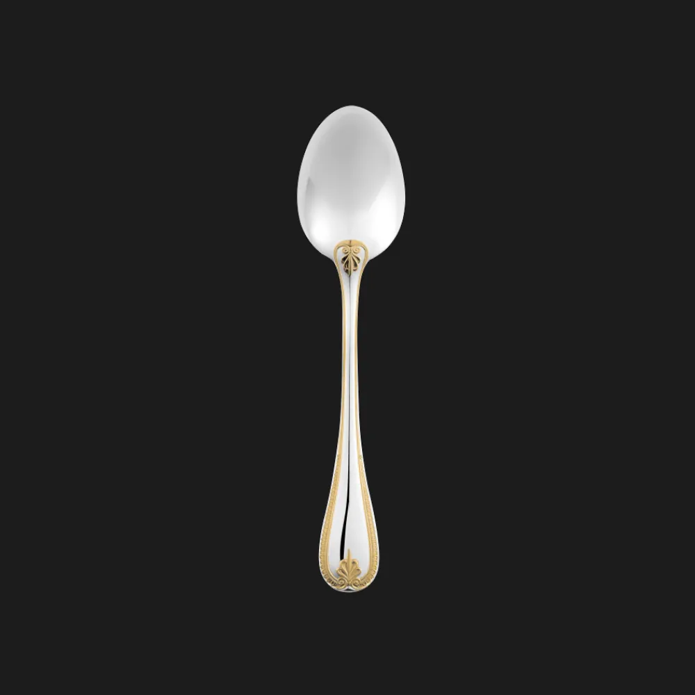 Cuillères*Christofle Cuillère à soupe en métal argenté - dorure partielle