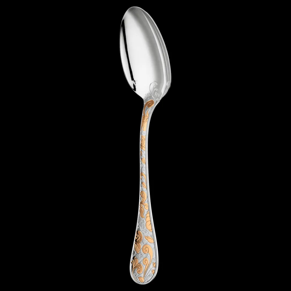 Cuillères*Christofle Cuillère à soupe en métal argenté - dorure partielle