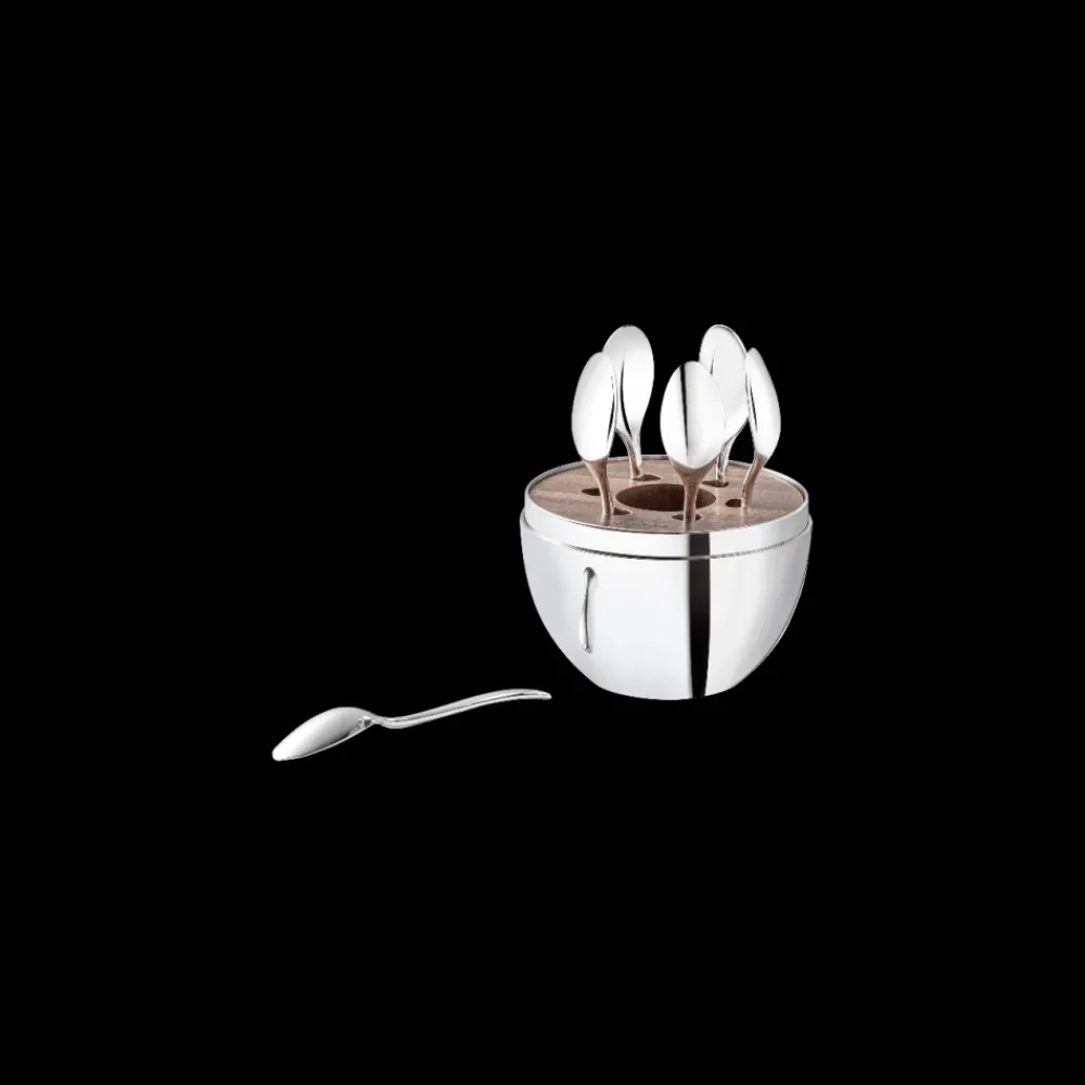Cadeaux Thé Et Café|Cuillères*Christofle Ensemble 6 cuillères à espresso en métal argenté avec écrin