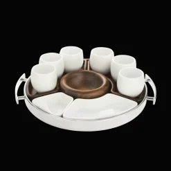 Cadeaux Thé Et Café|Accessoires Thé Et Café*Christofle Ensemble 2 tasses espresso/verrines en porcelaine