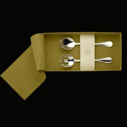 Coffrets Cadeau Couvert|Cuillères*Christofle Ensemble de 2 pièces à servir la salade en métal argenté