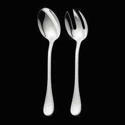 Coffrets Cadeau Couvert|Cuillères*Christofle Ensemble de 2 pièces à servir la salade en métal argenté