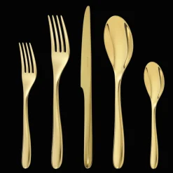 La Trousse Et Ensembles Individuels|Services De Table Et Ménagères*Christofle Ensemble individuel (5 pièces) en acier - coloris or