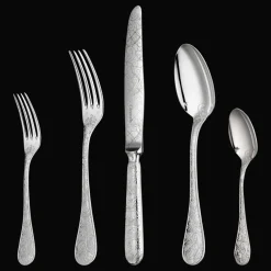 La Trousse Et Ensembles Individuels|Services De Table Et Ménagères*Christofle Ensemble Individuel (5 pièces) en argent massif