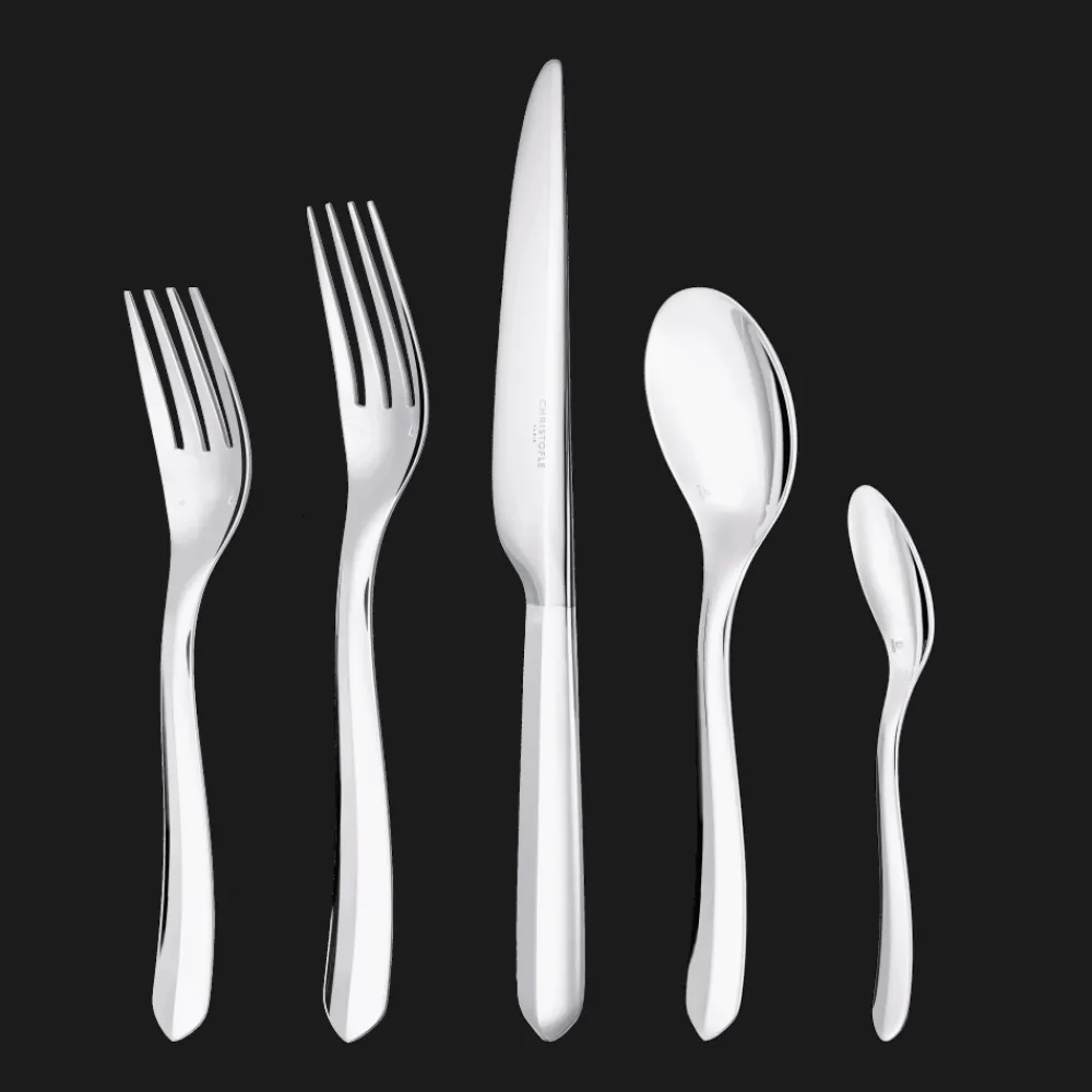 La Trousse Et Ensembles Individuels|Services De Table Et Ménagères*Christofle Ensemble individuel (5 pièces) en métal argenté
