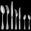 Services De Table Et Ménagères*Christofle Ensemble pour 6 personnes (36 pièces) en argent massif avec boîte de rangement