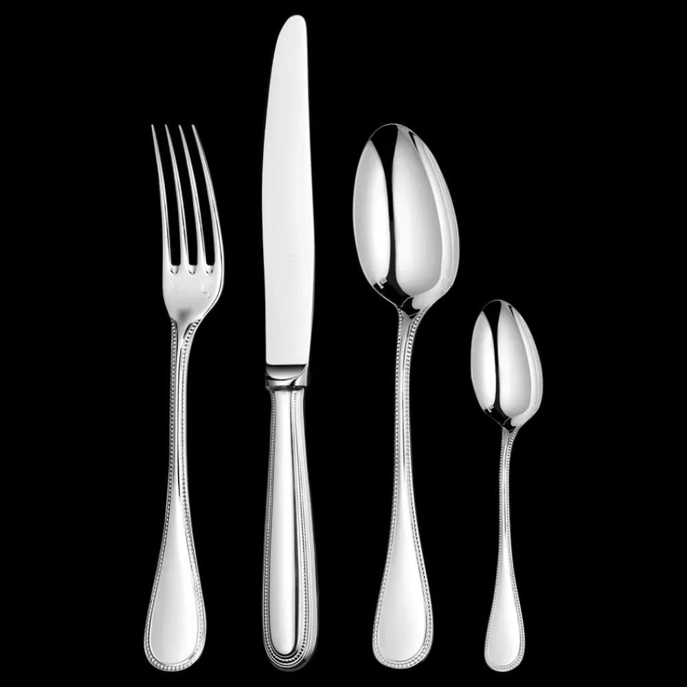 Services De Table Et Ménagères*Christofle Ensemble pour 6 personnes (24 pièces) en acier avec boîte de rangement